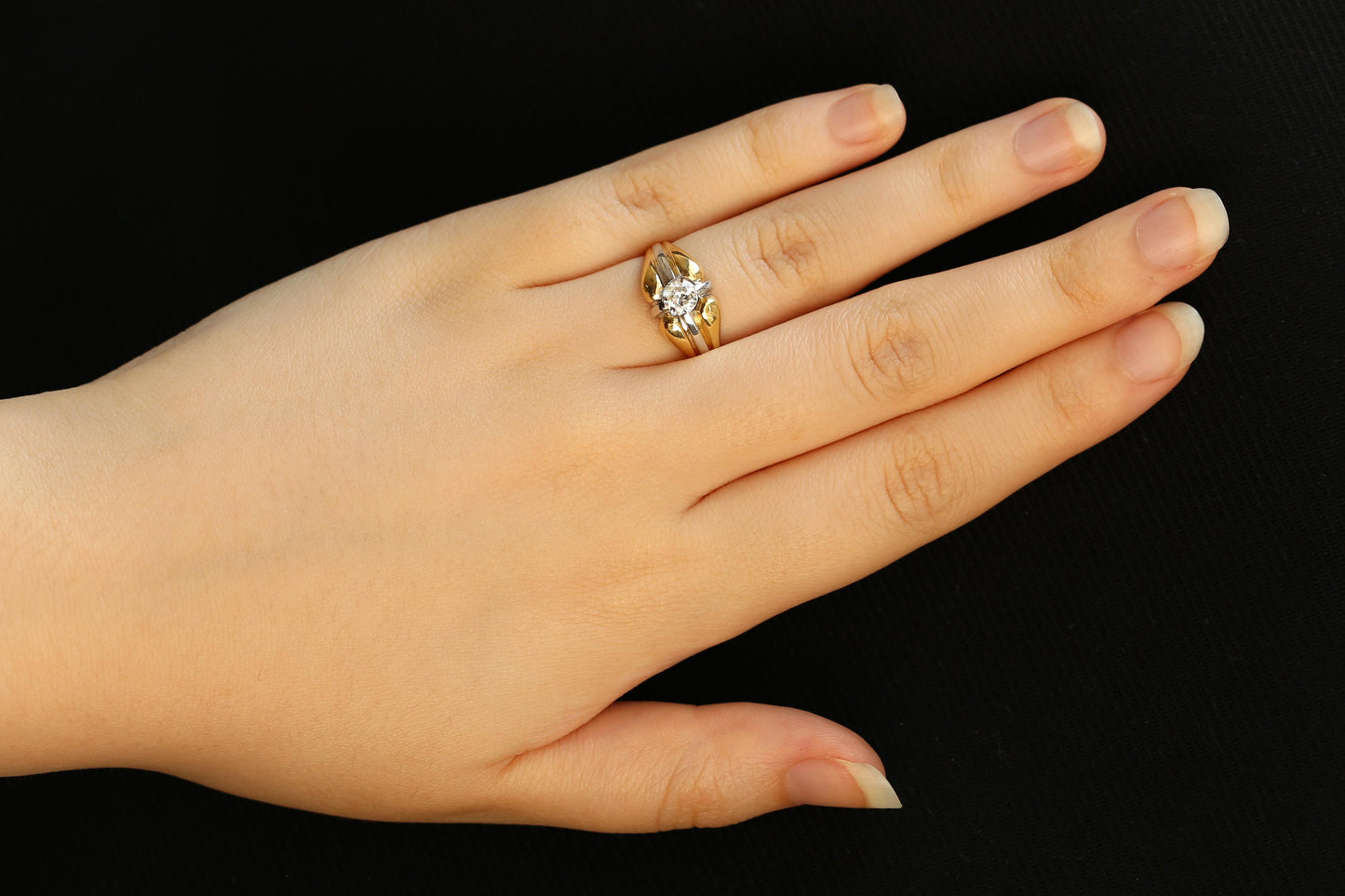 Vintage 0.45 Carat Diamond Ring