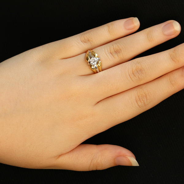 Vintage 0.45 Carat Diamond Ring