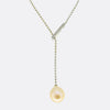 Boodles Pearl and Diamond Drop Necklace
