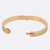Cartier Paved Classic Model LOVE Bangle Size 17
