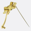 Vintage Cartier Diamond Flower Brooch