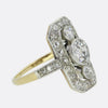 Edwardian Diamond Tablet Ring