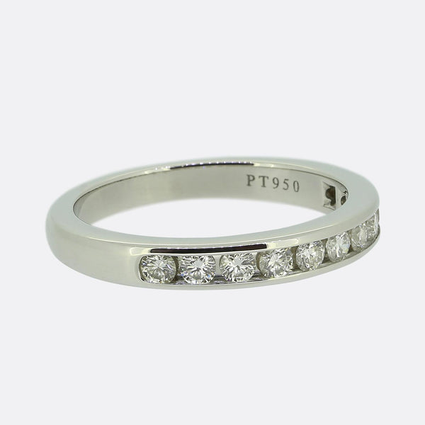 Tiffany & Co. Diamond Half-Eternity Ring