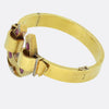 Victorian Burmese Ruby and Diamond Horseshoe Bangle