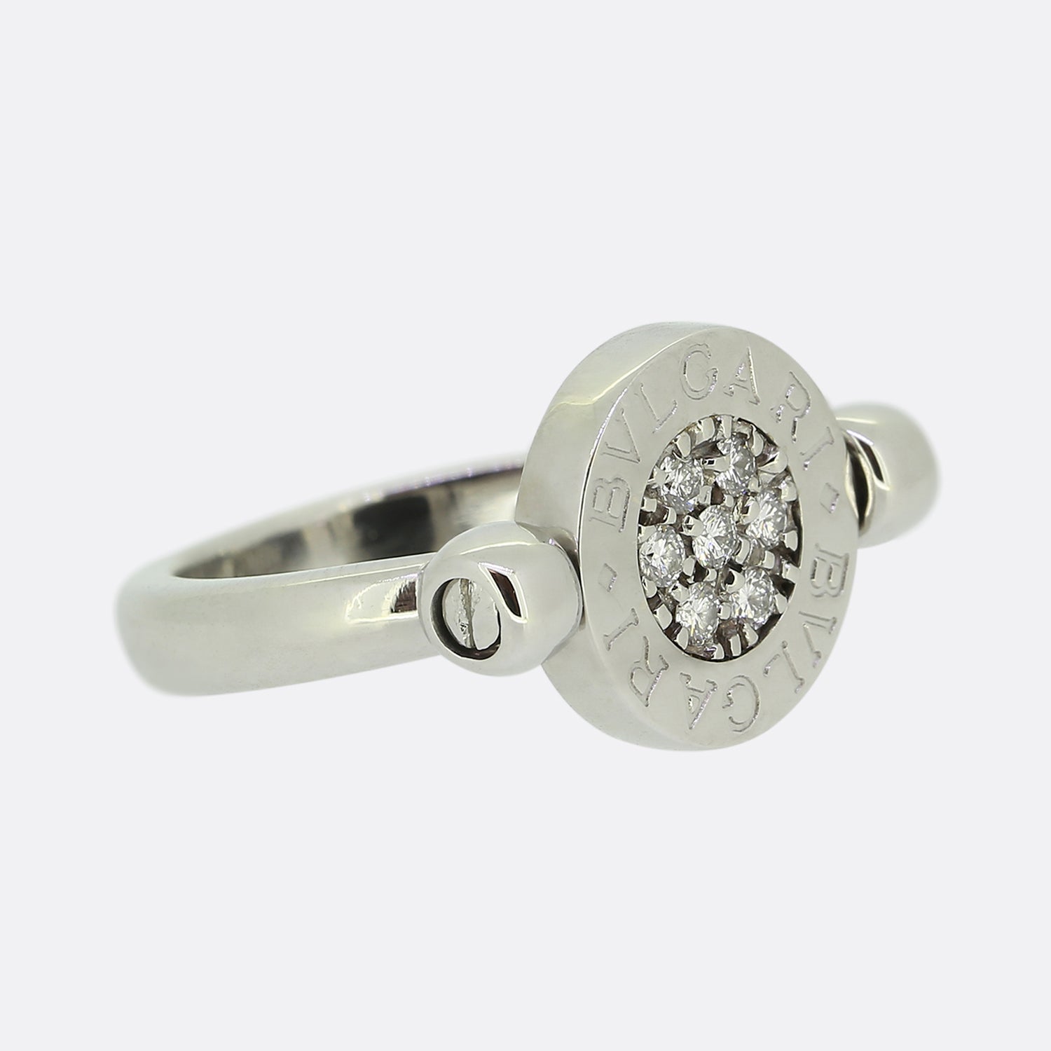 Bvlgari Onyx and Diamond Ring – The Vintage Jeweller