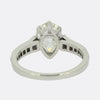 Edwardian 1.40 Carat Pear Cut Diamond Ring