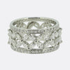 Tiffany & Co. Victoria Diamond Band Ring Size J 1/2 (49.5)