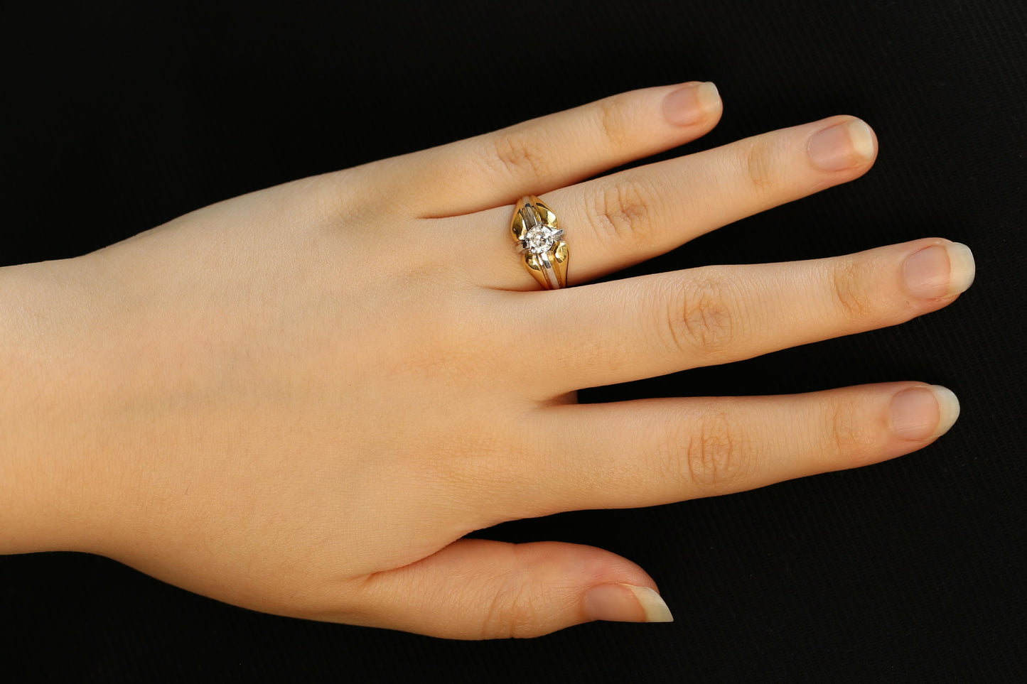 Vintage 0.45 Carat Diamond Ring