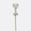 Art Deco Diamond Win Glass Stick Pin