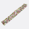 150.00 Carat Multi Tourmaline and Diamond Bracelet
