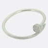 Cartier Juste un Clou Pavé Diamond Bracelet Size 15