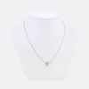 1.50 Carat Heart Shaped Diamond Pendant Necklace