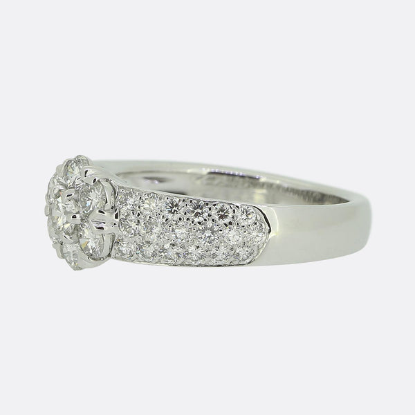 Van Cleef & Arples Fleurette Diamond Ring