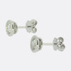 1.70 Carat Rubover Diamond Stud Earrings