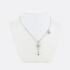 Boodles Woodland Aquamarine Moonstone and Diamond Necklace