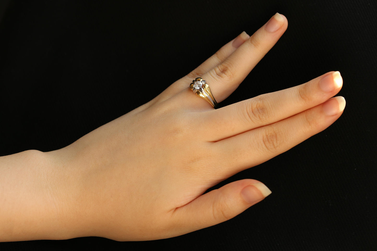 Vintage 0.45 Carat Diamond Ring