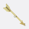 Antique Diamond Arrow Brooch