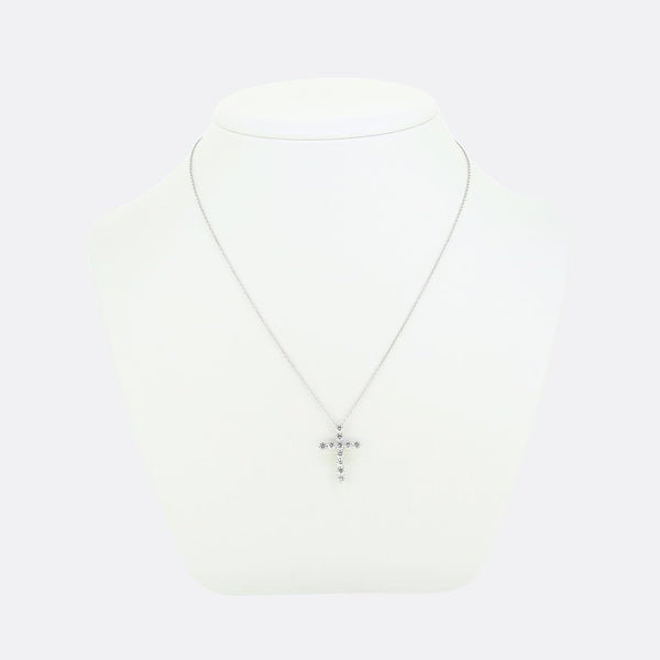 Tiffany & Co. Diamond Cross Necklace