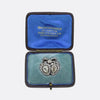 Victorian Diamond Double Heart Pendant Brooch