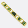 Vintage Tourmaline Abstract Bracelet