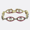 Victorian Ruby and Diamond Bracelet