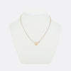 Louis Vuitton Single Diamond Love Heart Necklace