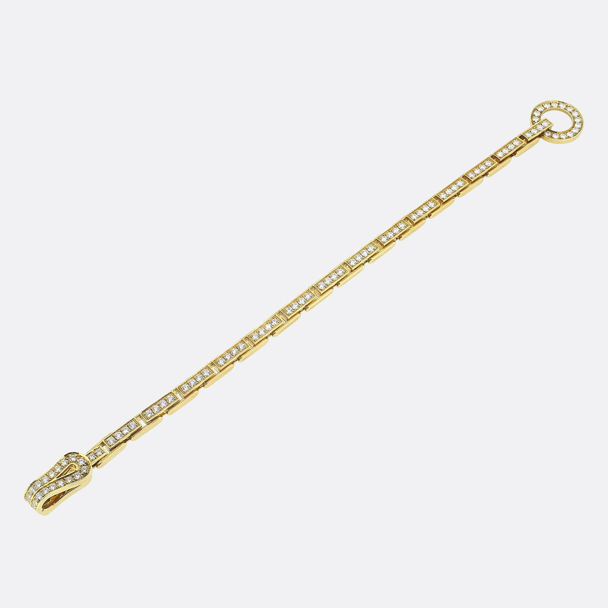 Cartier Agrafe Diamond Bracelet