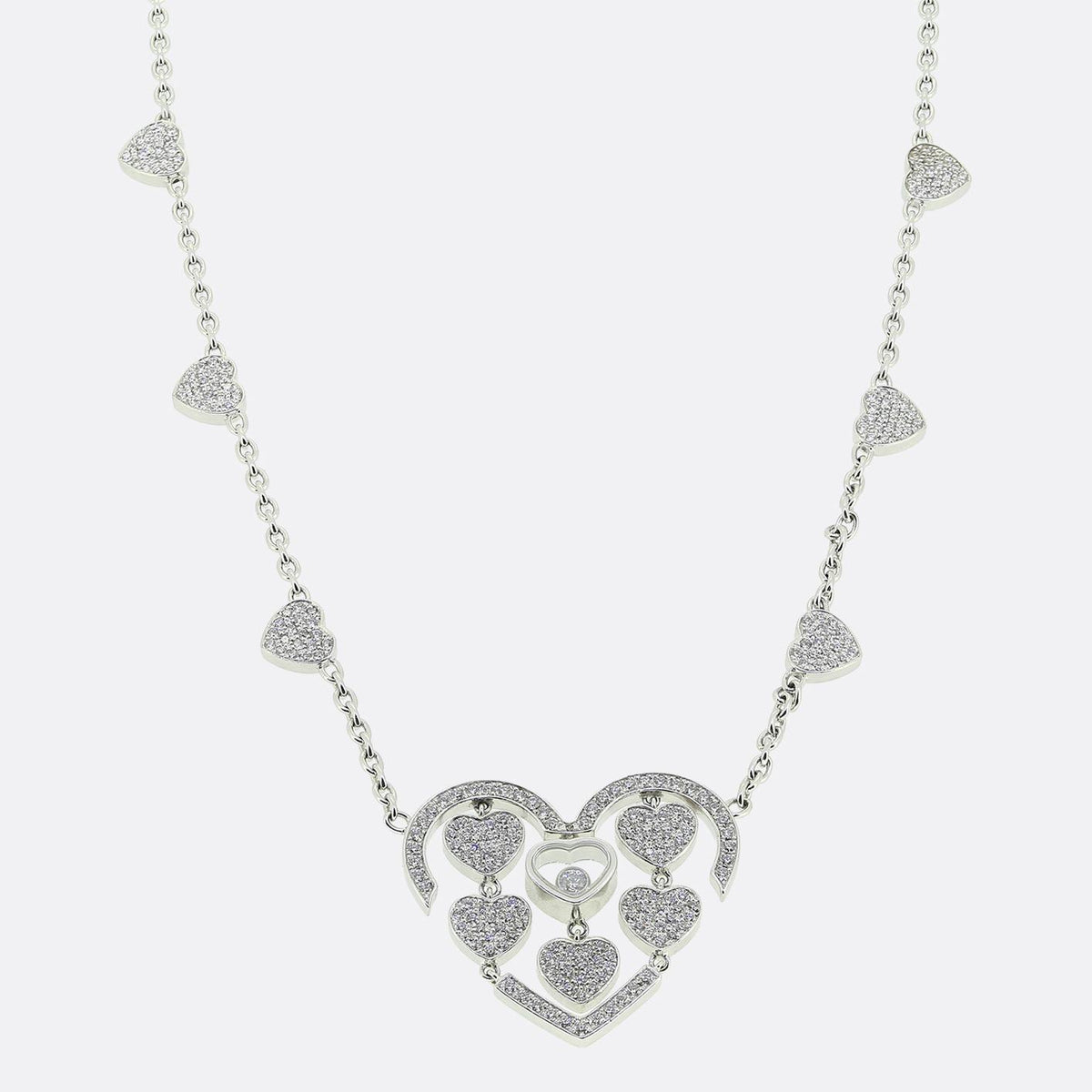 Chopard Amore Pave Diamond Necklace