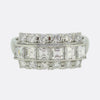 Vintage 1.51 Carat Diamond Cluster Ring