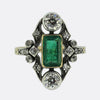 Victoria Emerald and Diamond Ring