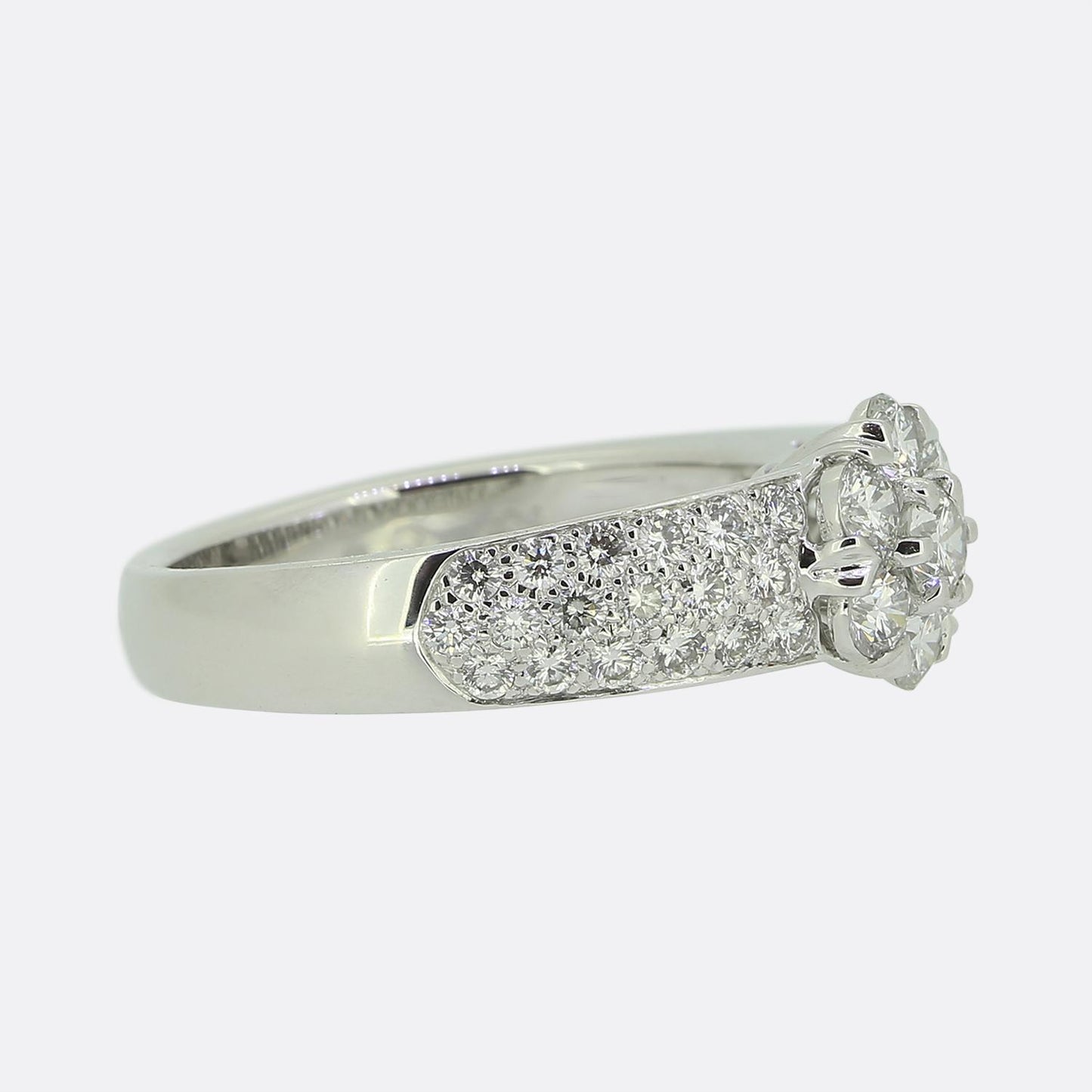 Van Cleef & Arples Fleurette Diamond Ring