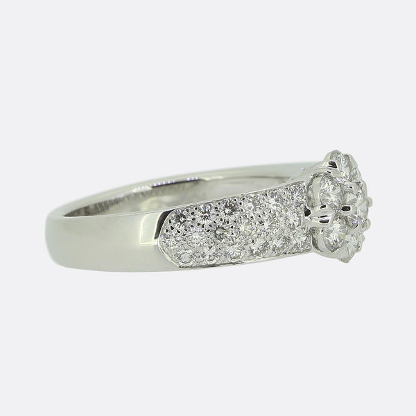 Van Cleef & Arples Fleurette Diamond Ring