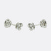 1.70 Carat Rubover Diamond Stud Earrings