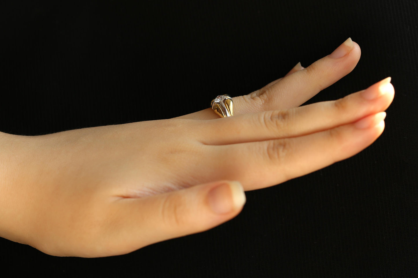 Vintage 0.45 Carat Diamond Ring