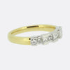 0.38 Carat Nine-Stone Diamond Ring