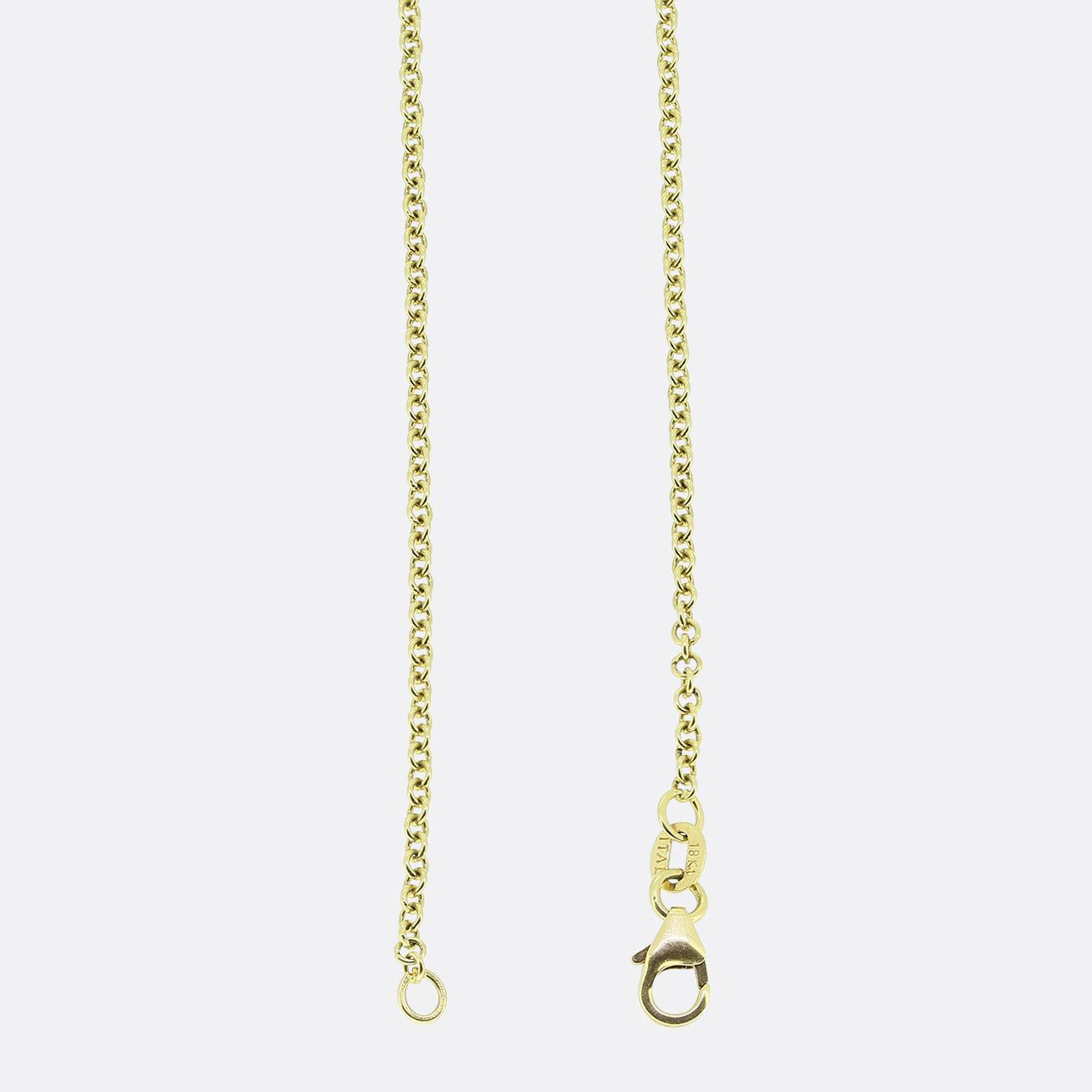 Vintage Fleur de Lis Necklace