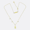 2.11 Carat Fancy Yellow Diamond Necklace