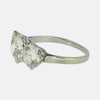 Art Deco Diamond Three Stone Ring