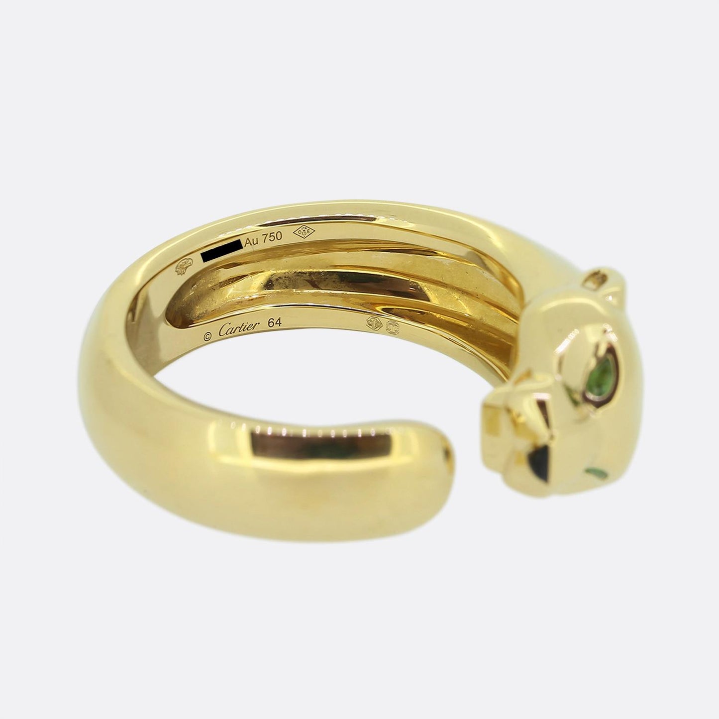 Cartier Massai Panthère Ring Size V 1/2 (64)
