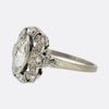 Art Deco Marquise Cut Diamond Engagement Ring