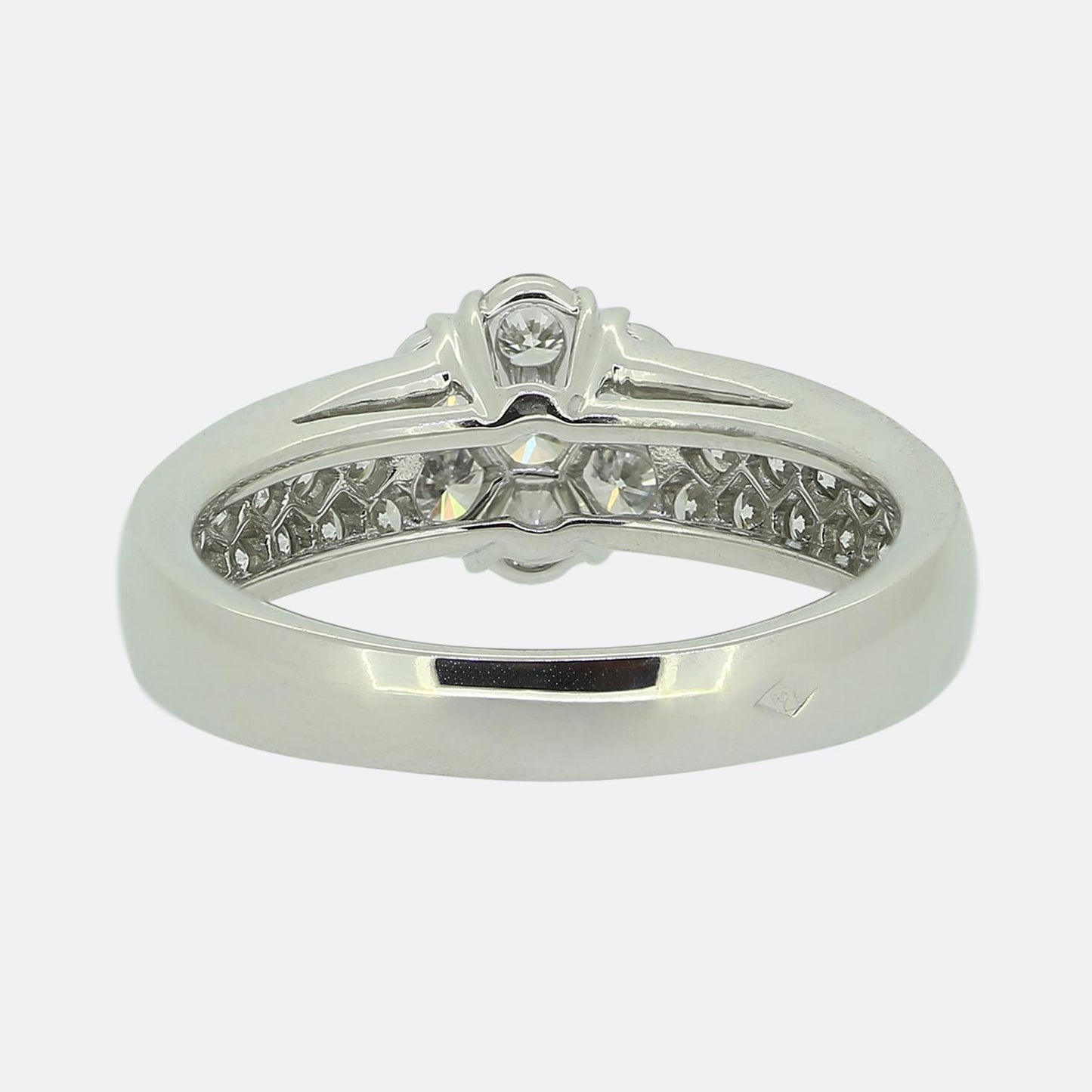 Van Cleef & Arples Fleurette Diamond Ring