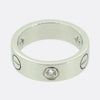 Cartier Three Diamond LOVE Ring Size K 1/2 (51)