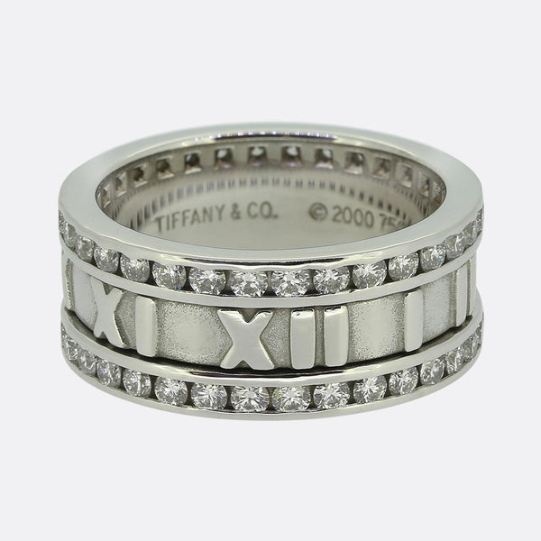 Tiffany & Co. Diamond Atlas Ring Size M (53)