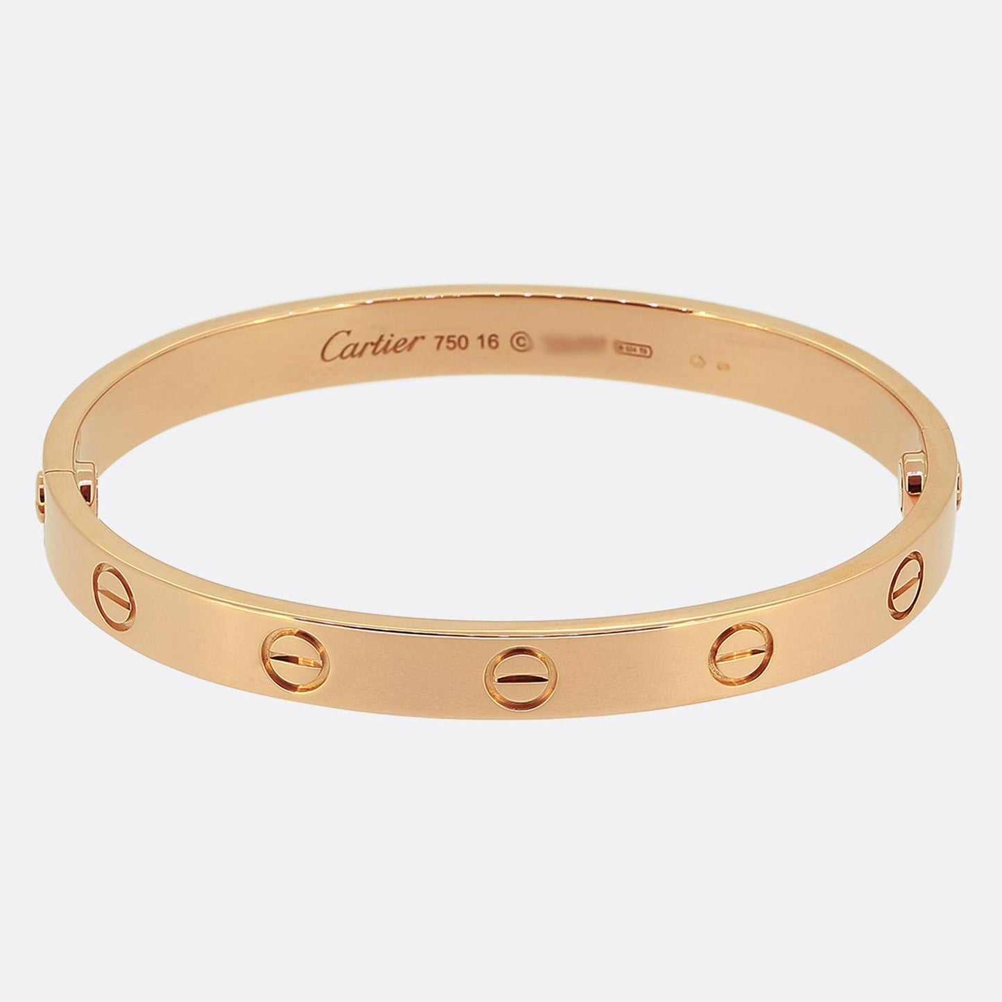 Cartier Classic Model LOVE Bangle Size 16