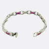 Baily Banks & Biddle Ruby and Diamond Bracelet