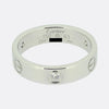 Cartier Three Diamond LOVE Ring Size V (63)