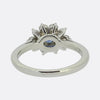 Tiffany & Co. Sapphire and Diamond Cluster Ring