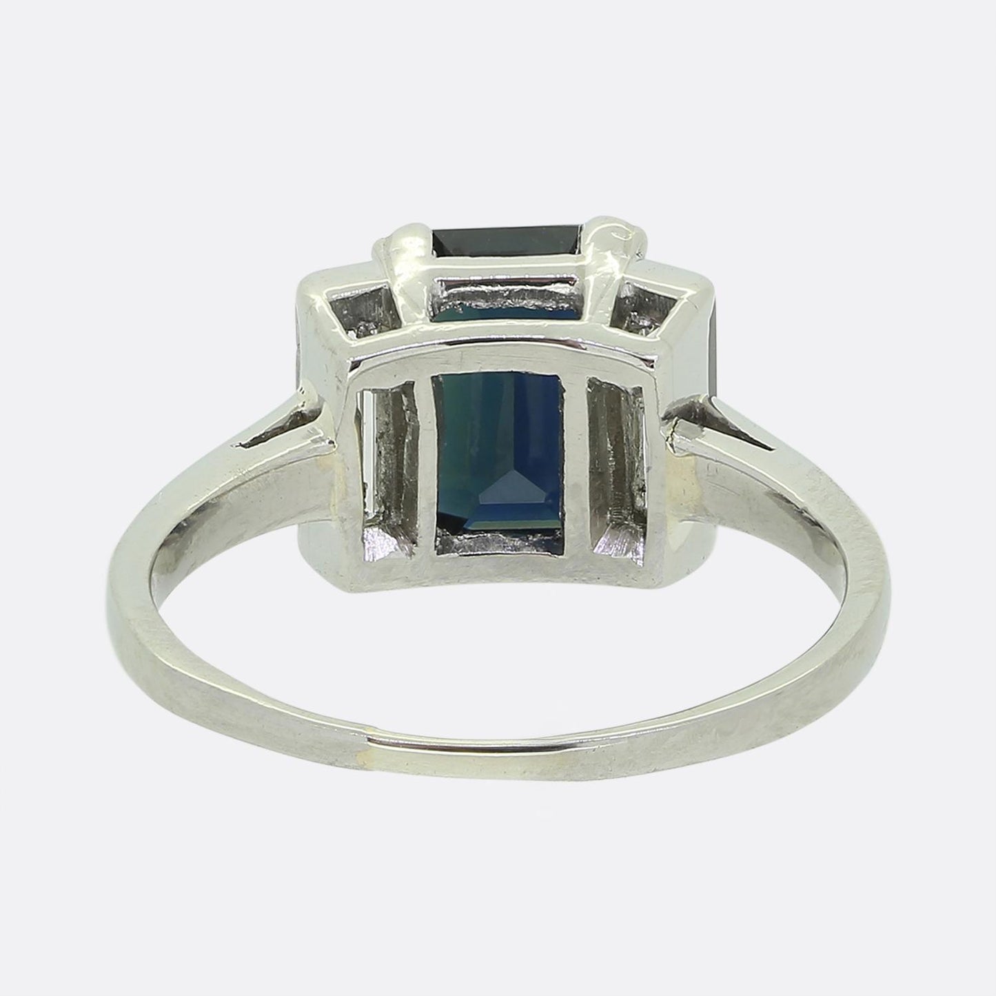 Vintage Sapphire and Diamond Ring