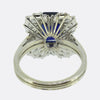 2.55 Carat Sapphire and Diamond Ballerina Ring