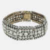 Victorian 40.00 Carat Diamond Cluster Bracelet